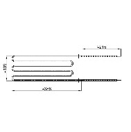 Slika proizvoda ta IGOTHERM grejac cevni 1000W