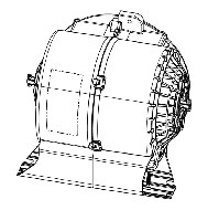 mka ELECTROLUX AEG ZANUSSI aspirator motor kpl 140229256015
