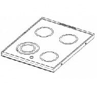 ste ELECTROLUX AEG ZANUSSI staklokeramik glass ploca 3428371417